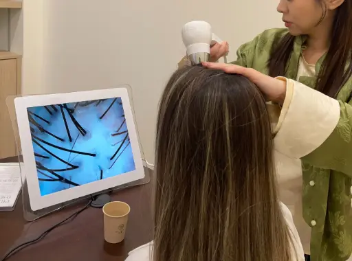 Service Booking & Scalp Health Consultation